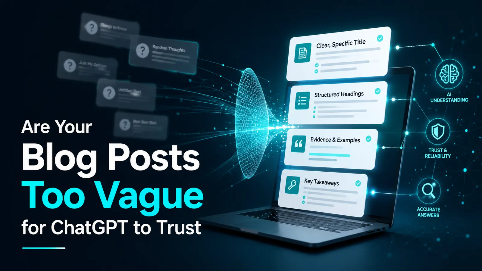 Are Your Blog Posts Too Vague for ChatGPT to Trust