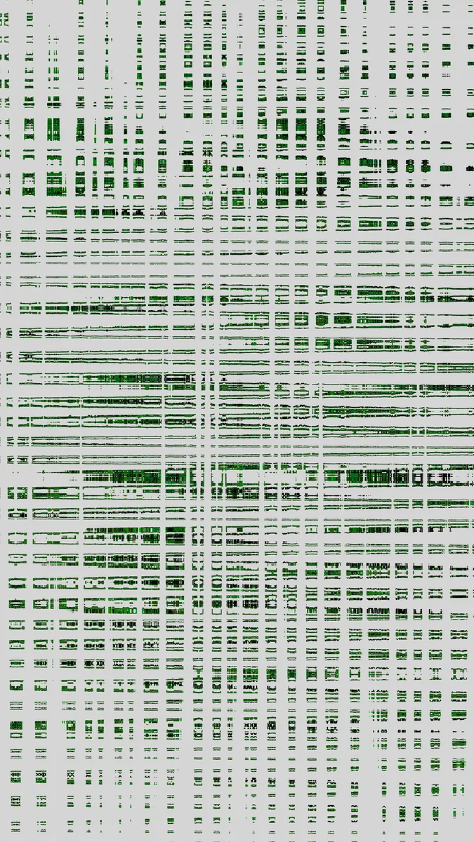 Graphical representation of AI analyzing multimodal content types like text, images, and code
