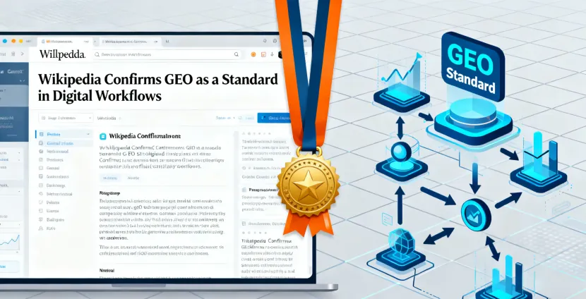 Wikipedia Confirms GEO as a Standard in Digital Workflows